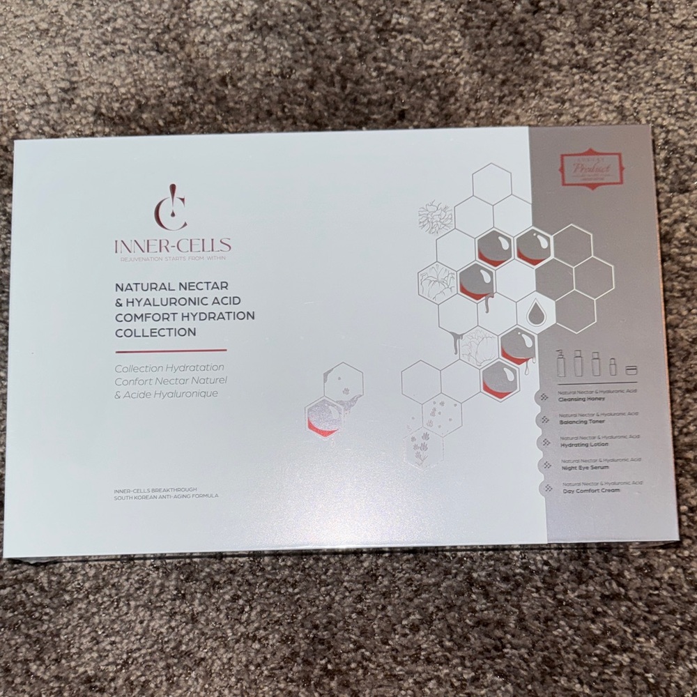 Inner-Cells Natural Nectar & Hyaluronic Acid Comfort Hydration Collection - Gray